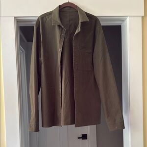 lululemon athletica Men's Khaki Shirt Jacket